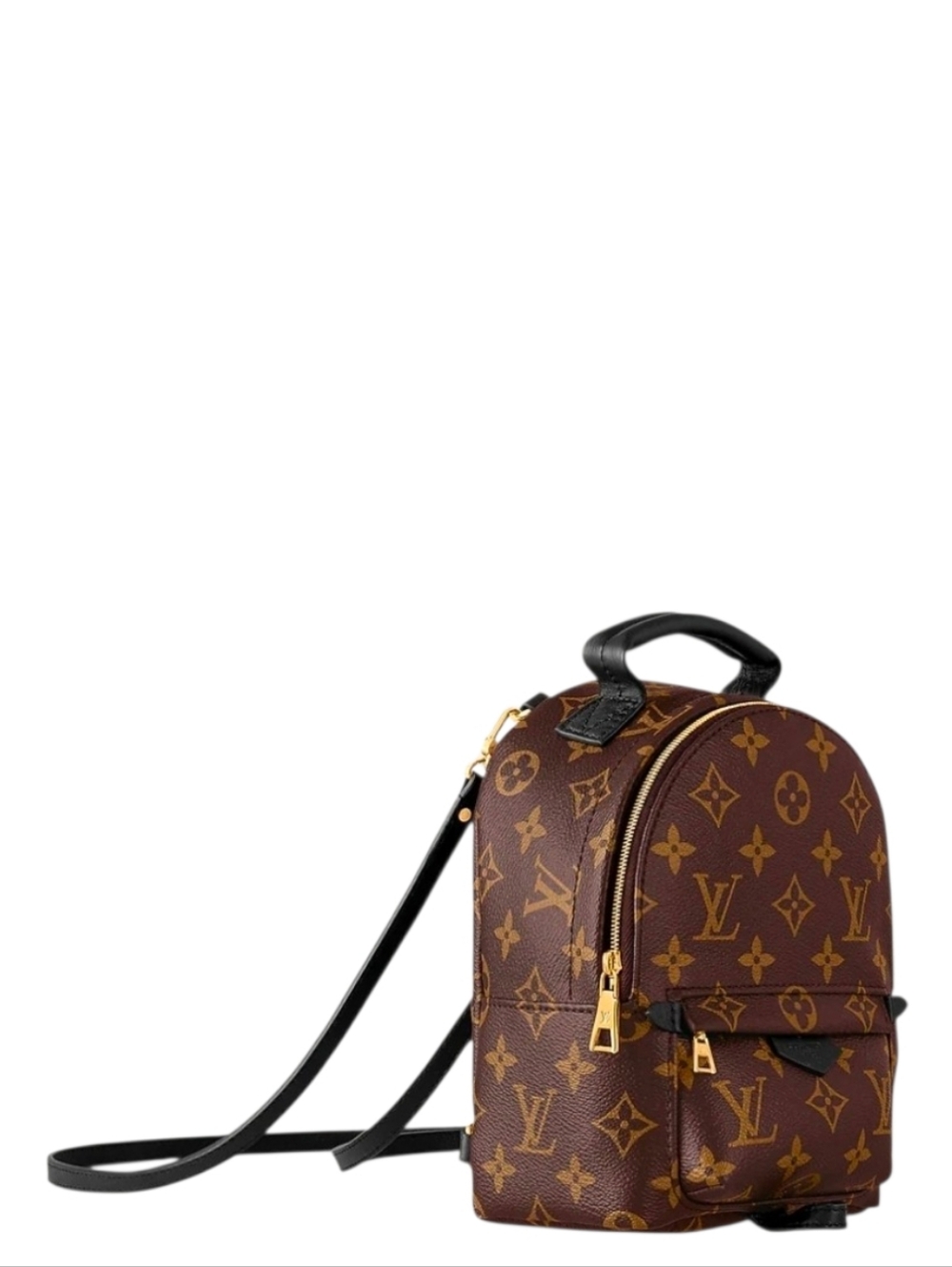 Like New!!! Louis Vuitton PALM MONOGRAM SPRINGS MINI Backpack Bumbag Crossbody